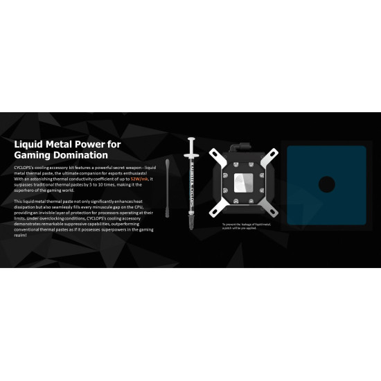 Водно охлаждане Raijintek Water Cooling - CYCLOPS 360 Black