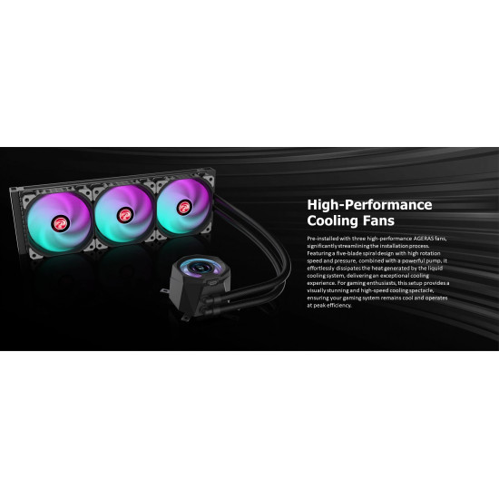 Водно охлаждане Raijintek Water Cooling - CYCLOPS 360 Black