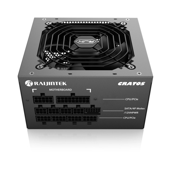 Захранване Raijintek PSU ATX 3.0 850W Gold - CRATOS 850 BLACK