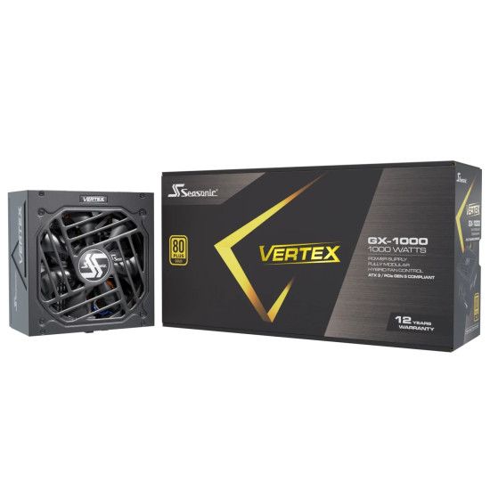 Захранване Seasonic PSU ATX 3.1 1000W Gold - VERTEX GX-1000 - 12102GXAFS-ATX3.1