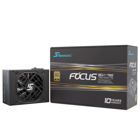 Захранване Seasonic PSU SFX/ATX 750W Gold, Full Modular - FOCUS SGX-750 - SSR-750SGX