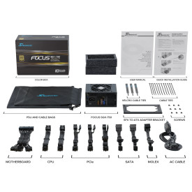 Захранване Seasonic PSU SFX/ATX 750W Gold, Full Modular - FOCUS SGX-750 - SSR-750SGX