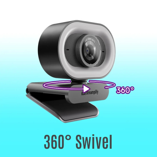 Уеб камера Streamplify Streaming Web Camera CAM PLUS - 1080p@60FPS, 2MP - SPCW-CLFH221.11