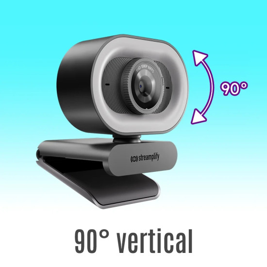 Уеб камера Streamplify Streaming Web Camera CAM PLUS - 1080p@60FPS, 2MP - SPCW-CLFH221.11