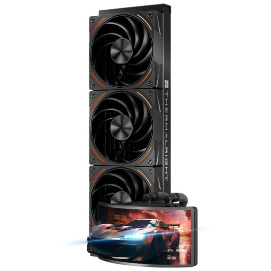 Водно охлаждане Thermalright Water Cooling Rainbow Vision 360 Turbo ARGB Black - 6.67 inch Curve OLED Display