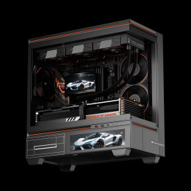 Водно охлаждане Thermalright Water Cooling Rainbow Vision 360 Turbo ARGB Black - 6.67 inch Curve OLED Display