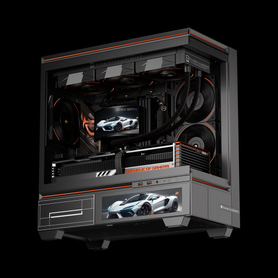 Водно охлаждане Thermalright Water Cooling Rainbow Vision 360 Turbo ARGB Black - 6.67 inch Curve OLED Display