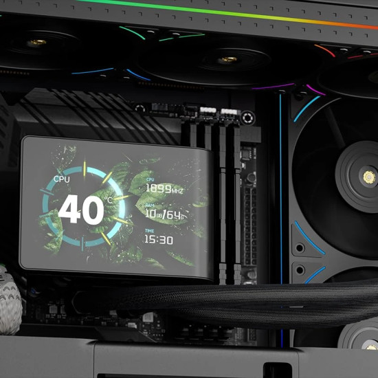 Водно охлаждане Thermalright Wonder Vision 360 UB ARGB Black, 403 x 120 x 27, ARGB, Black