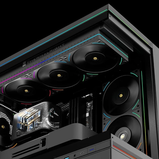 Водно охлаждане Thermalright Wonder Vision 360 UB ARGB Black, 403 x 120 x 27, ARGB, Black