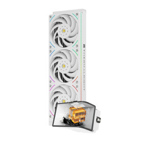 Водно охлаждане Thermalright Water Cooling WONDER VISION 360 UB ARGB White - 6.67 inch Curve OLED Display