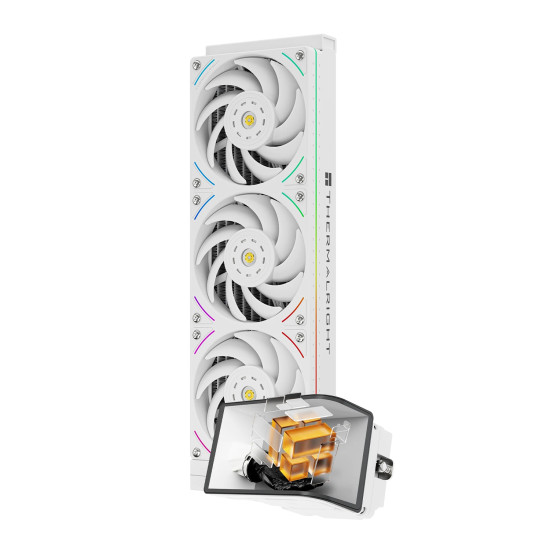 Водно охлаждане Thermalright Water Cooling WONDER VISION 360 UB ARGB White - 6.67 inch Curve OLED Display