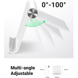Стойка за телефон/таблет за бюро Ugreen LP106 White - 30285
