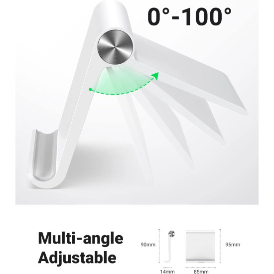Стойка за телефон/таблет за бюро Ugreen LP106 White - 30285