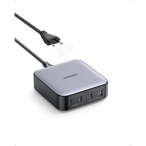Зарядно Ugreen Charger Wall 100W GaN Nexode CD328, 1 x USB-A, 3 x Type-C - 90928