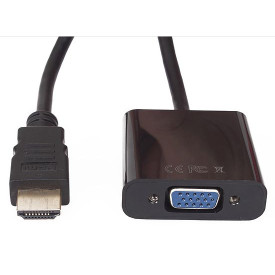 Адаптер VCom HDMI M to VGA F - CG591-B-0.15m