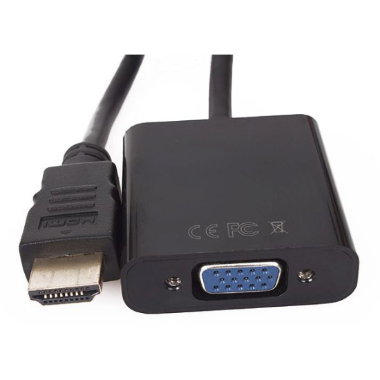 Адаптер VCom HDMI M to VGA F - CG591-B-0.15m