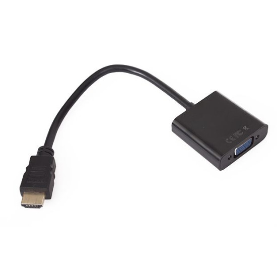 Адаптер VCom HDMI M to VGA F - CG591-B-0.15m