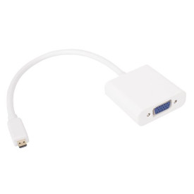 Адаптер VCom Mini HDMI CM to VGA F White - CG592-0.15m
