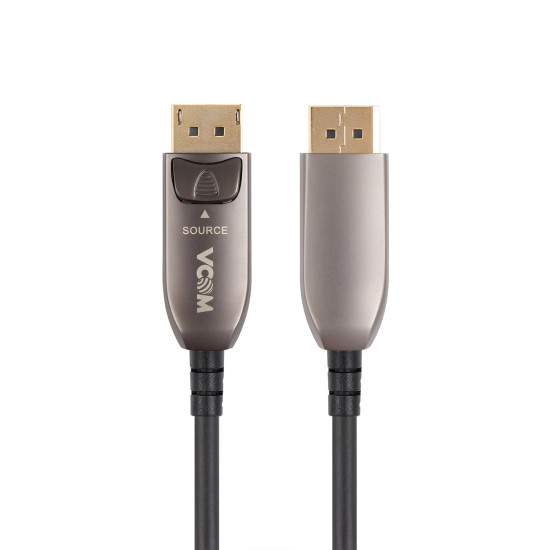 Display Port кабел VCom Active Optical Cable DisplayPort V1.4 M/M 15m - D3751-15.0m