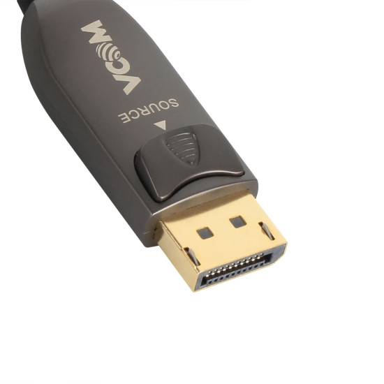 Display Port кабел VCom Active Optical Cable DisplayPort V1.4 M/M 15m - D3751-15.0m