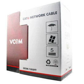 Мрежови кабел VCom FTP cable 4Pair Cat6 23AWG 305m - NC624-305