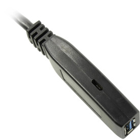 USB кабел VCom USB 3.0 AM / AF Active Extension Cable 5M Black - CU827A-5.0m