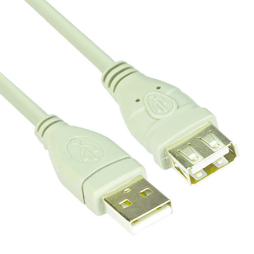 USB кабел VCom USB 2.0 AM / AF - CU202-5m