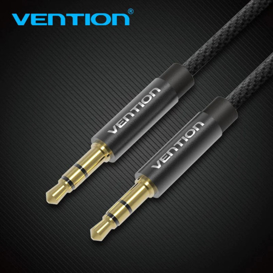 Аудио кабел Vention Fabric Braided 3.5mm M/M Audio Cable 1m - BAGBF