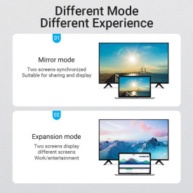 HDMI кабел Vention HDMI Right Angle 90 Degree v2.0 M / M 4K/60Hz Gold - 2M Black - AARBH