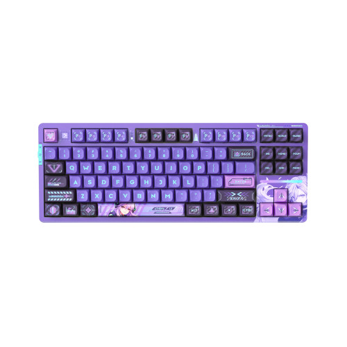 Безжична клавиатура VGN Wireless Professional Gaming Mechanical Keyboard - V87 PRO Athena - Aniya Switches, BT5.0, 2.4G