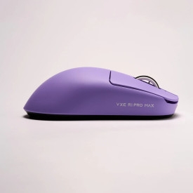 Безжична мишка VXE Dragonfly R1 Pro Max 1K (4K compatible) - Kailh White Blade Switches, Purple
