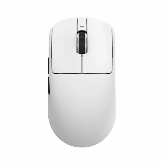 Безжична мишка VXE Wireless Gaming Mouse Dragonfly R1 Pro Max 1K (4K compatible) - Kailh White Blade Switches, White