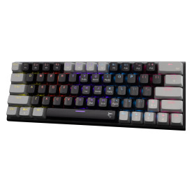 Клавиатура White Shark Gaming Mechanical Keyboard WAKIZASHI 2 - Red Switches (English US), Black, Gray