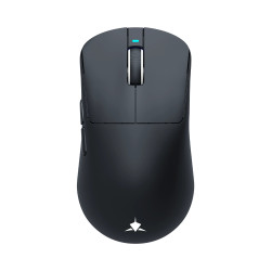 Безжична мишка White Shark Wireless Gaming Mouse BORS - 12000dpi, 1000Hz, Bluetooth, Black