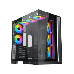 Кутия за компютър Xigmatek Case ATX - Aqua 7 - 8 ARGB Fans, USB-C