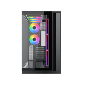 Кутия за компютър Xigmatek Case ATX - Aqua 7 - 8 ARGB Fans, USB-C