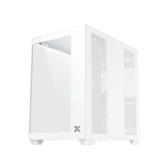 Кутия за компютър Xigmatek Case ATX - Aqua V Air Arctic (H23A) - 7 ARGB Fans