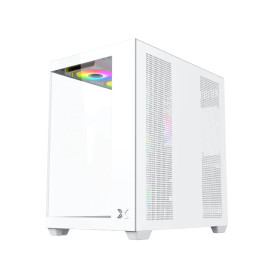 Кутия за компютър Xigmatek Case ATX - Aqua V Air Arctic (H23A) - 7 ARGB Fans