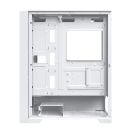 Кутия за компютър Xigmatek Case ATX - Gaming X II Arctic - 4 ARGB Fans