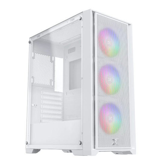 Кутия за компютър Xigmatek Case ATX - Gaming X II Arctic - 4 ARGB Fans