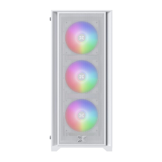 Кутия за компютър Xigmatek Case ATX - Gaming X II Arctic - 4 ARGB Fans