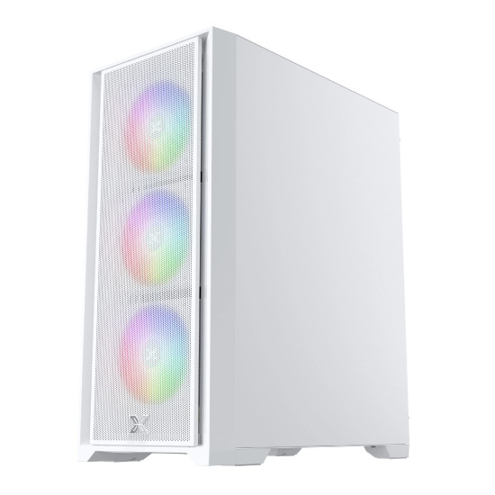 Кутия за компютър Xigmatek Case ATX - Gaming X II Arctic - 4 ARGB Fans