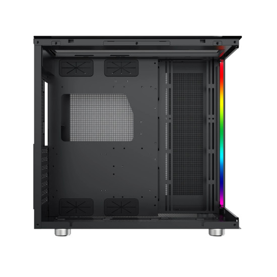 Кутия за компютър Xigmatek AQUA ULTRA - 7 ARGB Fans, Black