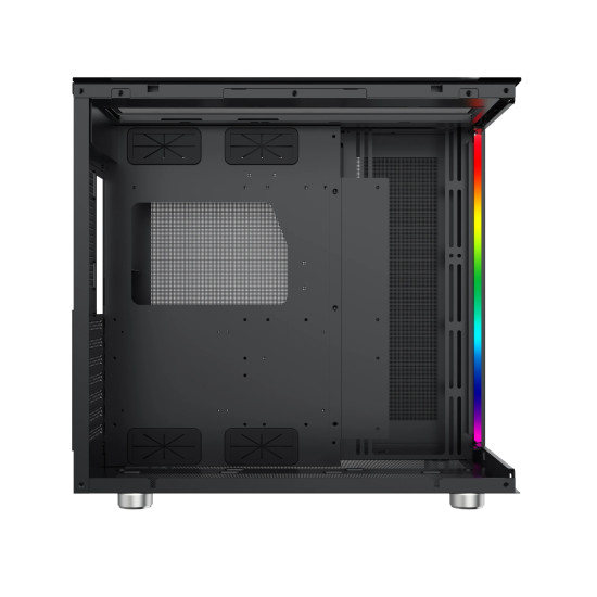 Кутия за компютър Xigmatek AQUA ULTRA - 7 ARGB Fans, Black
