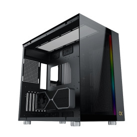 Кутия за компютър Xigmatek AQUA ULTRA - 7 ARGB Fans, Black