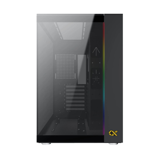 Кутия за компютър Xigmatek AQUA ULTRA - 7 ARGB Fans, Black