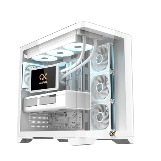 Кутия за компютър Xigmatek Case EATX - Crystal Storm Arctic V2