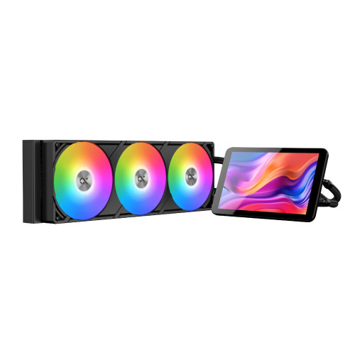 Водно охлаждане Xigmatek Water Cooling Connect Pro 360 - 7 inch Magnetic LCD Display