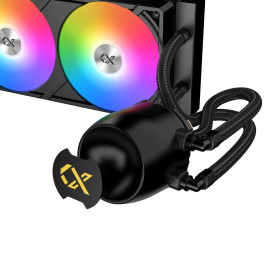 Водно охлаждане Xigmatek Water Cooling Connect Pro 360 - 7 inch Magnetic LCD Display