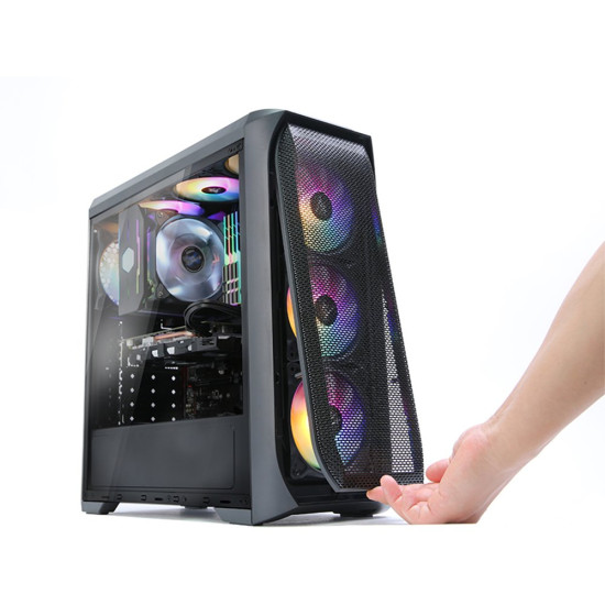 Кутия за компютър Zalman Case ATX - N5 MF - 4 x 120mm Fixed RGB